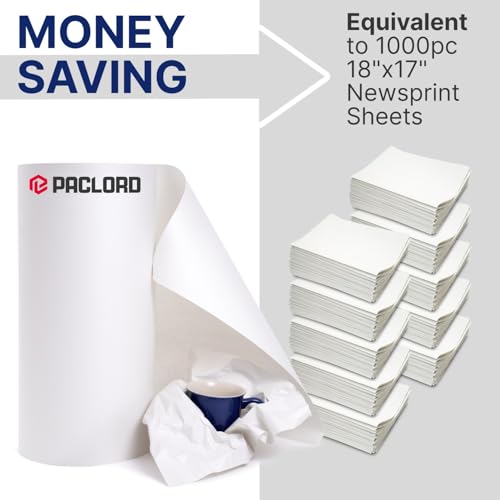 18" x 1440' Large Newsprint Paper Roll, 26 lbs Thick