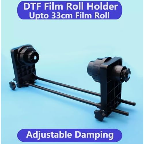 DTF Roll Film Holder for A3+ A3 A4 DTF Printer Roller for XP-15000 ET-8550 ET-8500 L18050 L8050 L18058 L8058 L18100 L1800 L800 1390 DTF Film Roll Stand