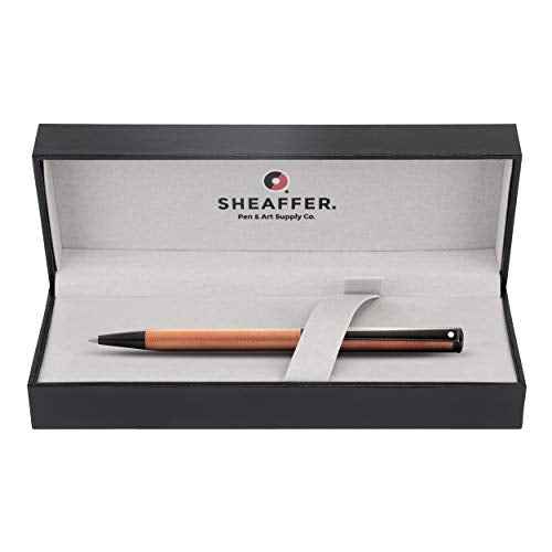 Sheaffer Intensity Engraved Bronze PVD w/Polished Black Appointments Ballpoint Pen