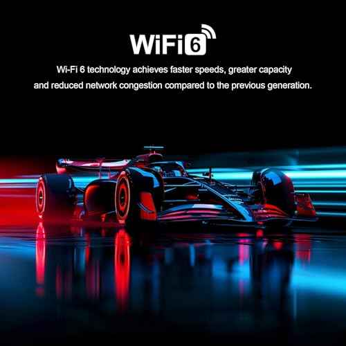 Smart Projector with WiFi and Bluetooth, Portable Projector with Tripod, Outdoor Movie Projector for Smartphone/HDMI/TV Stick