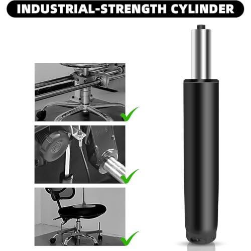 Omyoffice 5.5 Inch Gas Lift Cylinder Replacement for Office Chairs – Black