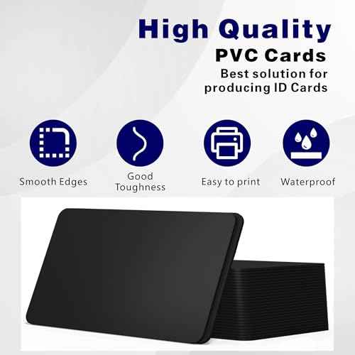 10pcs NFC Cards NTAG215 NFC Tags Programmable Black NFC Card NFC Business Card NFC 215 Cards Rewritable NFC Tags iPhone Compatible with NFC Enabled Mobile Phones & Devices