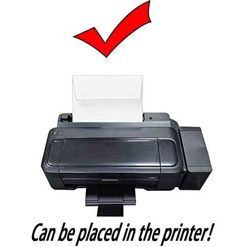 120 Qty Printable A2 Invitation Envelopes 4.375 x 5.75 Cards, Self Seal 120GSM white Paper Envelopes for Invitations, Papers, Photos, Documents, Wedding, Baby Shower, Easy to Seal and Peel