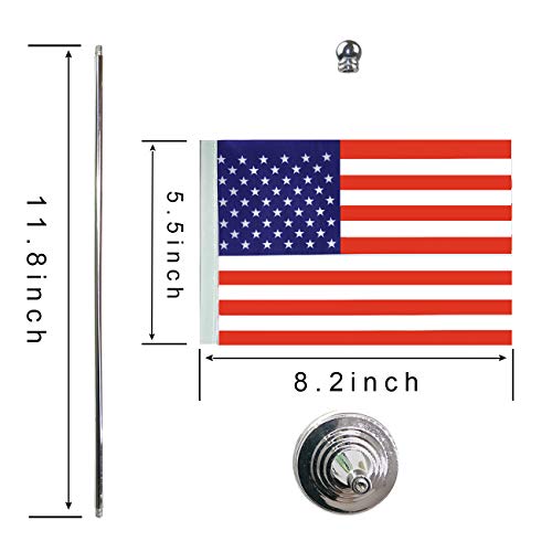 GentleGirl USA Table Flag - American Desk Flag for Office & Home Decor