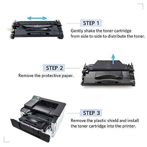MxVol Compatible CRG-052H Black Toner Cartridge Replacement for CRG052H CRG052 High Capacity 9200 Pages for imageCLASS MF424dw MF426dw MF429dw LBP214dw Laser Printer