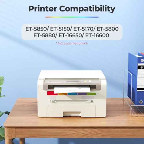 542 Ink Refill Bottles ET-5150 ET-5850 ET-5170 ET-16650 Ink Refill Ink 542 4 Pack Ink 542 Compatible for ET 5150 ET 5850 ET-5800 ET 5170 ET-16600 ET-5180 ST-C8000 ST-C8000 ST-C5000 ST-C8090 ET5150