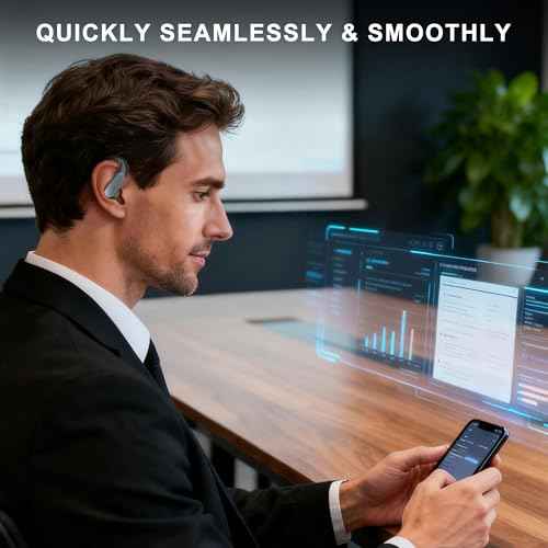 AI Translation Earbuds Real Time,Translation Earbuds with Audio and Video Calls,164 Language Translator Earbuds Audifonos Traductores Ingl?s Espa?ol,Bluetooth Headphones for Business/Learning/Travel