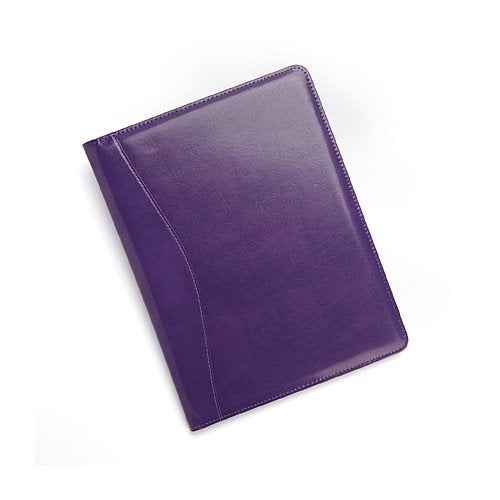 Royce Leather Aristo Genuine Leather Padfolio - Red (2019, Letter Size)