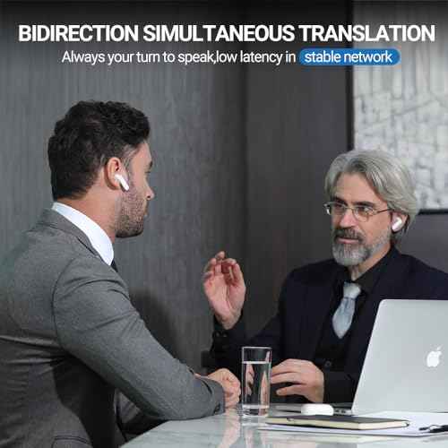 Timekettle WT2 Edge W3 Translator Device,Bidirection Simultaneous Translation, Translator Earbuds with 40 Languages, Real time Translator,Fast Reaction with Revolutionary Al Tech, Online Version