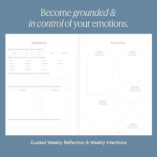 The Inner Work Journal: Mental Health Journal for Men & Women With Prompts - Guided CBT Journal for Anxiety, Depression, Mindfulness, Reflection, and Stress Relief (Sage)