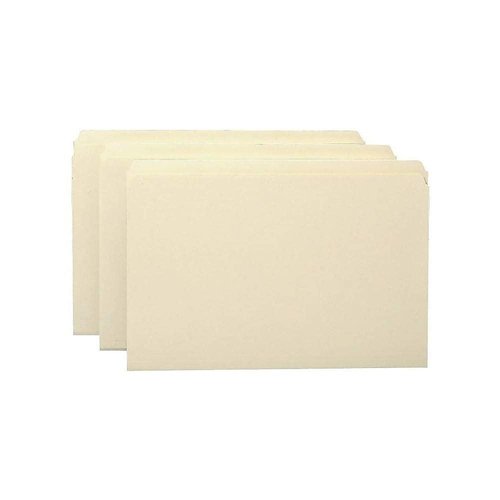 Staples File Folders, Straight-Cut, Legal Size, Perfect for Home, Office, Classroom, 100-Pack, Manila