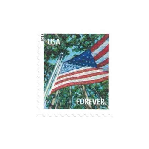 USPS Flags for All Seasons Forever Stamps 100 Stamps (5 Books of 20)