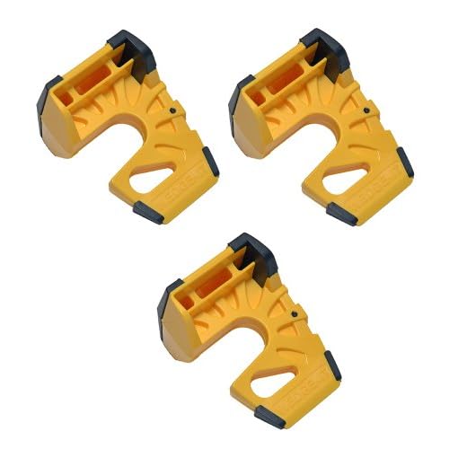 Wedge-It - The Ultimate Door Stop - Yellow (3 Pack)