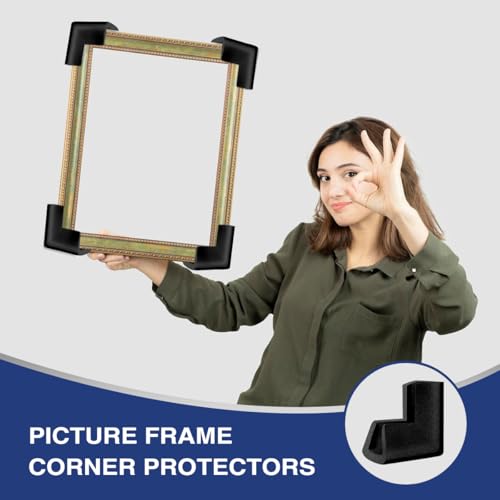 24Pcs Foam Protection Corner for Mirror TV Picture Frame,Packing