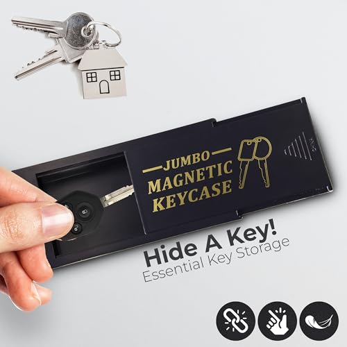 RamPro 3 Pack Magnetic Hide-A-Key Case – Discreet Car, Home & Office Spares