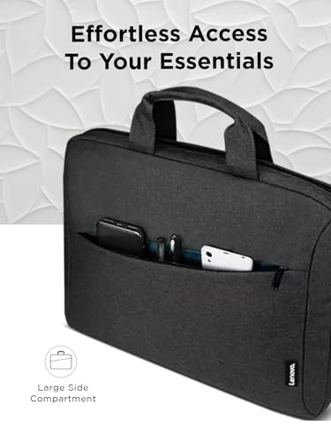 Lenovo 15.6 Inch Laptop Shoulder Bag T210 Messenger & Tablet Bag, Water-Resistant