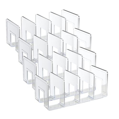 Yuixoseu 4 Pack Clear Acrylic Purse & Small Bag Organizer for Closet & Desk