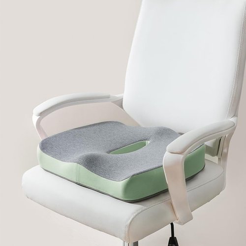 ORGEFY One Office Chair Cushion - Ergonomic Hip Support Hemorrhoids Decompression Chair Pad, Memory Foam Seat CushionSuitable,Everlasting Comfort Seat Cushion,for Office Chairs and Cars