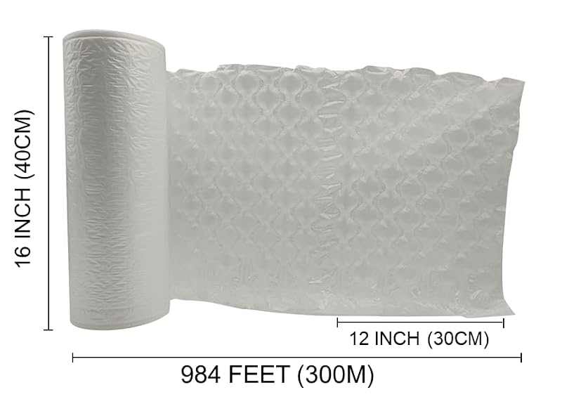 Viecam 984ft Air Cushion Machine Film for Bubble Pillow Packaging Roll