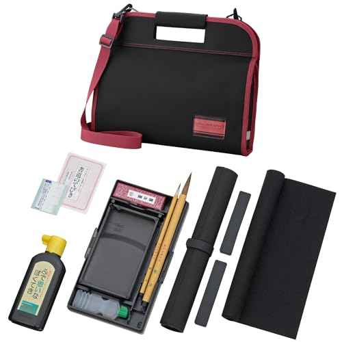 Kuretake calligraphy set GA-432 red
