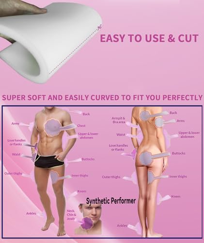 Birllaid 2 Pack Lipo Foam Pads for Post Surgery Recovery, Tummy Tuck & Liposuction, 8" x 11" - Variation 2