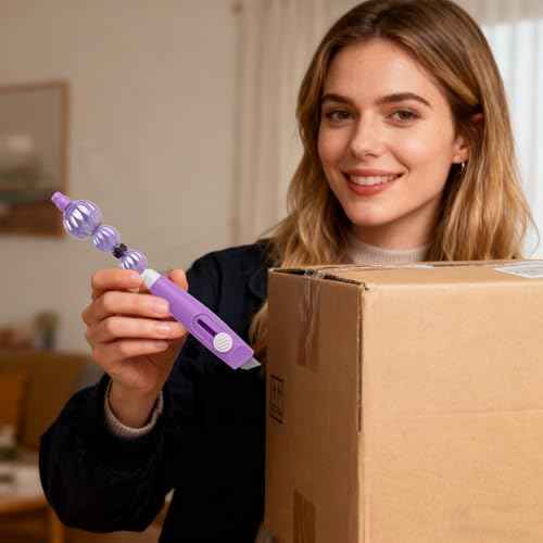 12 Pack Beadable Letter Opener Blanks - Metal Envelope Slitter Mail Openers with Beaded Design 12 Assorted Colors