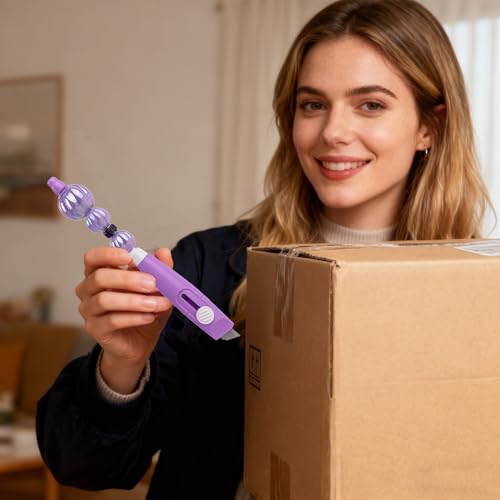 Frinnovan 12 Pack Beadable Letter Opener Blanks - Metal Envelope Slitters in 12 Assorted Colors