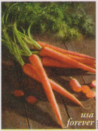USPS Forever Stamps Booklet of 20 Fruits & Vegetables Art Collection