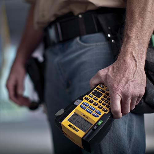 DYMO RhinoPRO 5200 Industrial Label Maker & Carry Case Kit for Heavy-Duty Job Sites