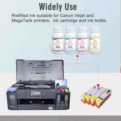 Compatible ink Refill Kit for 280XL 281XL 270XL 271XL 250XL 251XL PG210 CL211 PG245 CL246 GI20 GI21 GI23 GI26, Compatible for PIXMA TS702a TR8620a IX6820 TR8622a TR6320, MX922 iP7220 MX722 printers