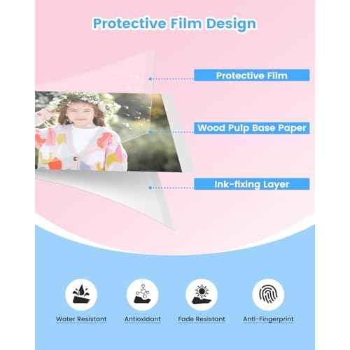 Compatible for Canon Selphy CP1300 CP1500 Ink and Paper Set for Canon Selphy CP1200 CP1000 CP910 CP900 CP810 CP760 CP770 Photo Printers,KP-108IN 3 Color Ink and 108 Sheets 4x6 Photo Paper Glossy
