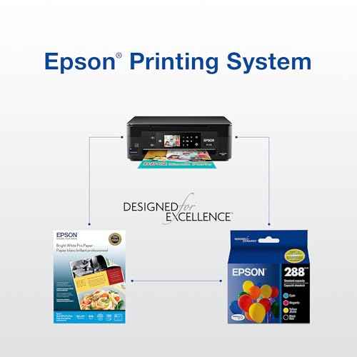 EPSON 288 DURABrite Ultra Ink Standard Capacity Black Dual Cartridge Pack (T288120-D2) Works with Expression XP-330, XP-430, XP-434, XP-340, XP-440, XP-446