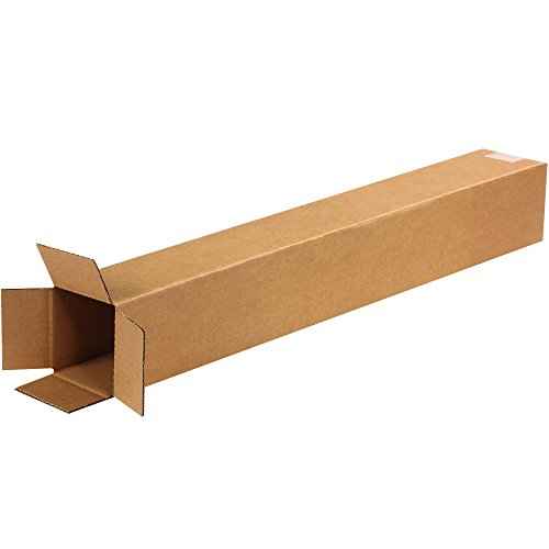 BOXES FAST 4x4x28 Tall Corrugated Boxes, Tall, 4L x 4W x 28H, Pack of 25 | Shipping, Packaging, Moving, Storage Box for Home or Business, Strong Wholesale Bulk Boxes
