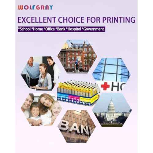 Wolfgray LC103 LC103XL Color Ink Cartridges Compatible with Brother LC101 LC-103 LC103CL XL for Brother Printer MFC-J870DW MFC-J470DW MFC-J450DW MFC-J6720DW J650DW J4410DW J475DW (4C+4M+4Y)