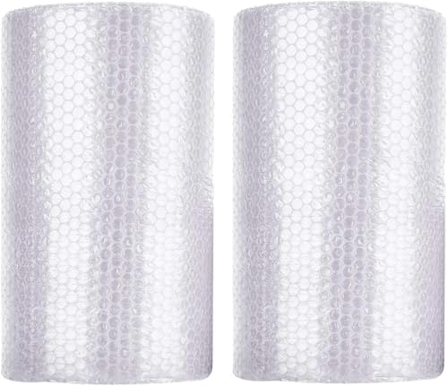 DaSen White Bubble Cushioning Wrap Rolls 12 Inch x 72 Feet Packing Material