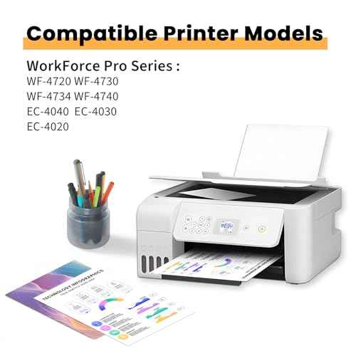 Remanufactured Ink Cartridge for Epson 802 Ink Cartridges 802 802 XL Ink Cartridges Combo Pack Compatible wirh Workforce Pro WF-4740 WF-4730 WF-4720 WF-4734 EC-4020 EC-4030 (4 Pack)