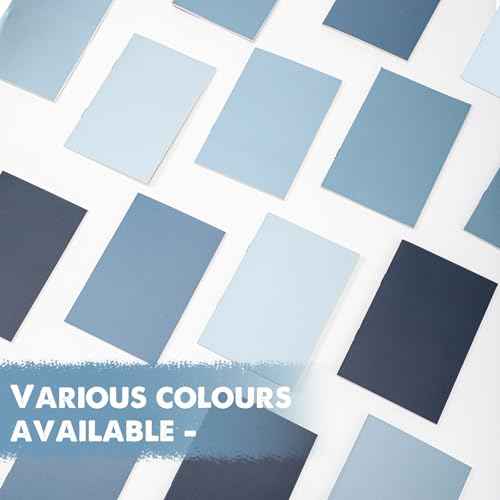 Eaasty 100 Pcs Mini Notebooks Bulk Small Pocket Notepads Journals Lined Paper Gradual Color Cover Paper for Nurse Teacher Meetings Classroom Coworker Employee Office Christmas Party Favor (Blue)