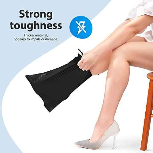 Fuxury 500Pcs Poly Mailers 10x13 Inch,Shipping Bags Bulk for Clothes,Strong Adhesive Shipping Envelopes for Small Business,Self Seal Mailing Bags,Black
