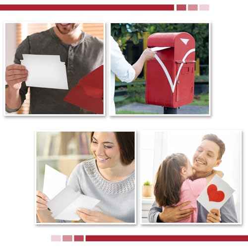 200 Pcs 6.5 x 4.5 Inch Rigid Photo Mailers with Self-Adhesive, White Cardboard Card Shipping Envelopes Bulk for Document