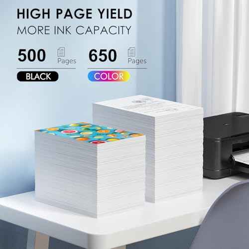 410XL Ink Cartridges Remanufactured for Epson 410XL 410 XL T410XL to use with Expression XP-640 XP-830 XP-7100 XP-530 XP-630 XP-635 (Black, Cyan, Magenta, Yellow, Photo Black) 5 Pack