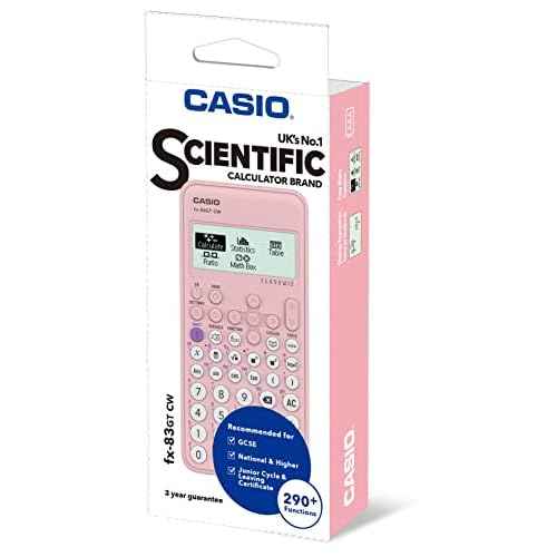 Casio fx-83GTCW Pink Scientific Calculator