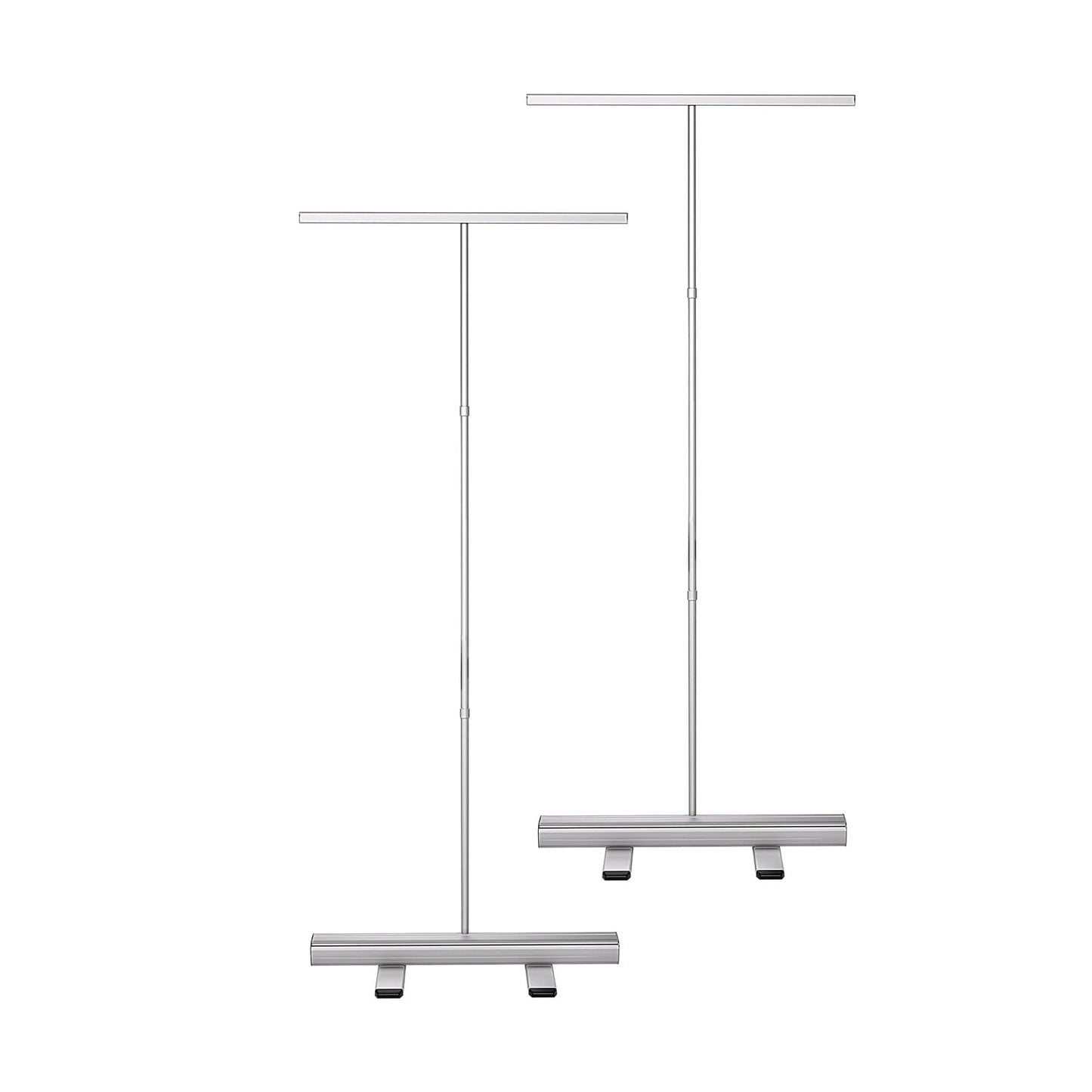 B.B.F MAKE Retractable Banner Stand Hardware 33" x 81" (Stand & Carrying Bag ONLY - No Printing Included) - Heavy-Duty Aluminum Base with Non-Slip Feet - Professional Hardware for 33x81 Inch Banners - 30-Sec Setup