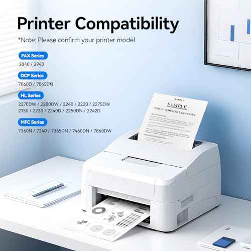 TN450 Toner Cartridge Black 2-Pack Printer Replacement Compatible for Brother TN-450 TN420 TN-420 HL-2270DW HL-2280DW HL-2230 MFC-7360N MFC-7860DW DCP-7065DN Intellifax 2840 2940 MFC-7240 HL-2240D Ink