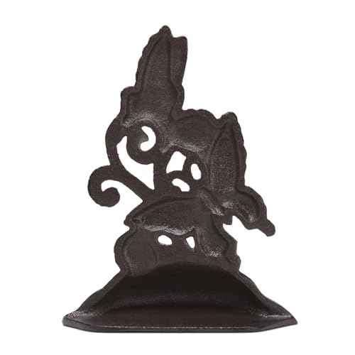 BRASSTAR Cast Iron Door Stopper Butterflies Shape Heavy Duty Door Window Holder Home Office Shop Practical Decoration TQGJPT513