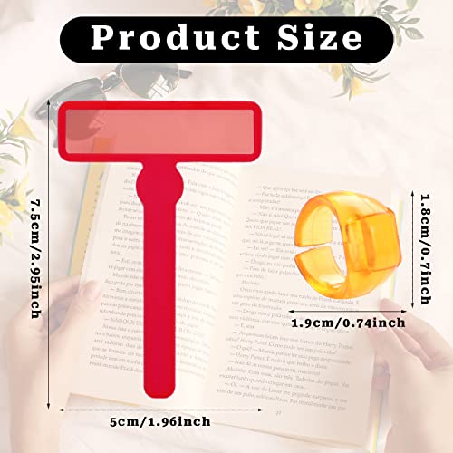 Kids Reading Assistance Set – Dyslexia Reading Strips, Finger Rings & Highlighters for Focus