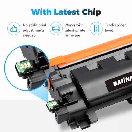 Compatible TN830XL TN830 Toner Cartridges Replacement for Brother TN830XL TN830 XL Toner use with HL-L2460DW DCP-L2640DW HL-L2405W HL-L2400D HL-L2480DW MFC-L2820DW Printer (2 Black)