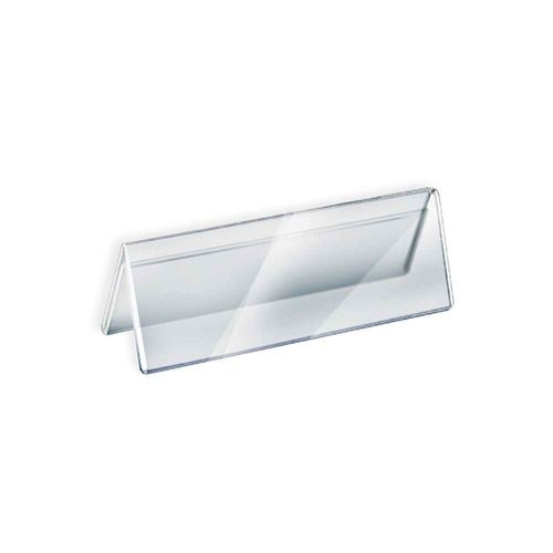 Azar 192806 11-Inch W by 3-Inch H Two-Sided Nameplate, 10-Piece Set