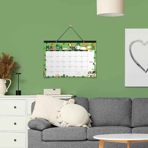 2026 Desk Calendar - Desk Calendar 2026, 17"¡¿12", JAN.2026 - Dec.2026, 12 Monthly Calendar with Corner Protectors - 12 Different Themes