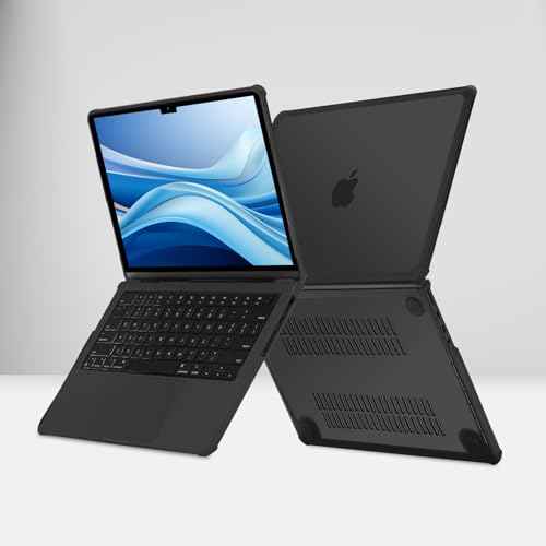 MOSISO Compatible with MacBook Pro 14 inch Case 2025-2021 M5 M4 M3 M2 M1 A3434 A3112 A3185 A3401 A2918 A2992 A2779 A2442, Heavy Duty TPU Bumper Hard Case&Keyboard Skin&Screen Film, Black
