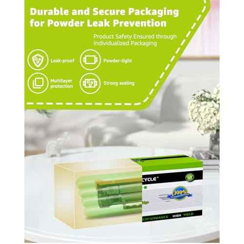 greencycle Compatible Replacement for Canon CRG 071 CRG-071 Black Toner Cartridge LBP122dw LBP122 LBP120 MF270 Mf272dw Mf273dw Mf275dw(1Pk,with chip Show Ink Level)
